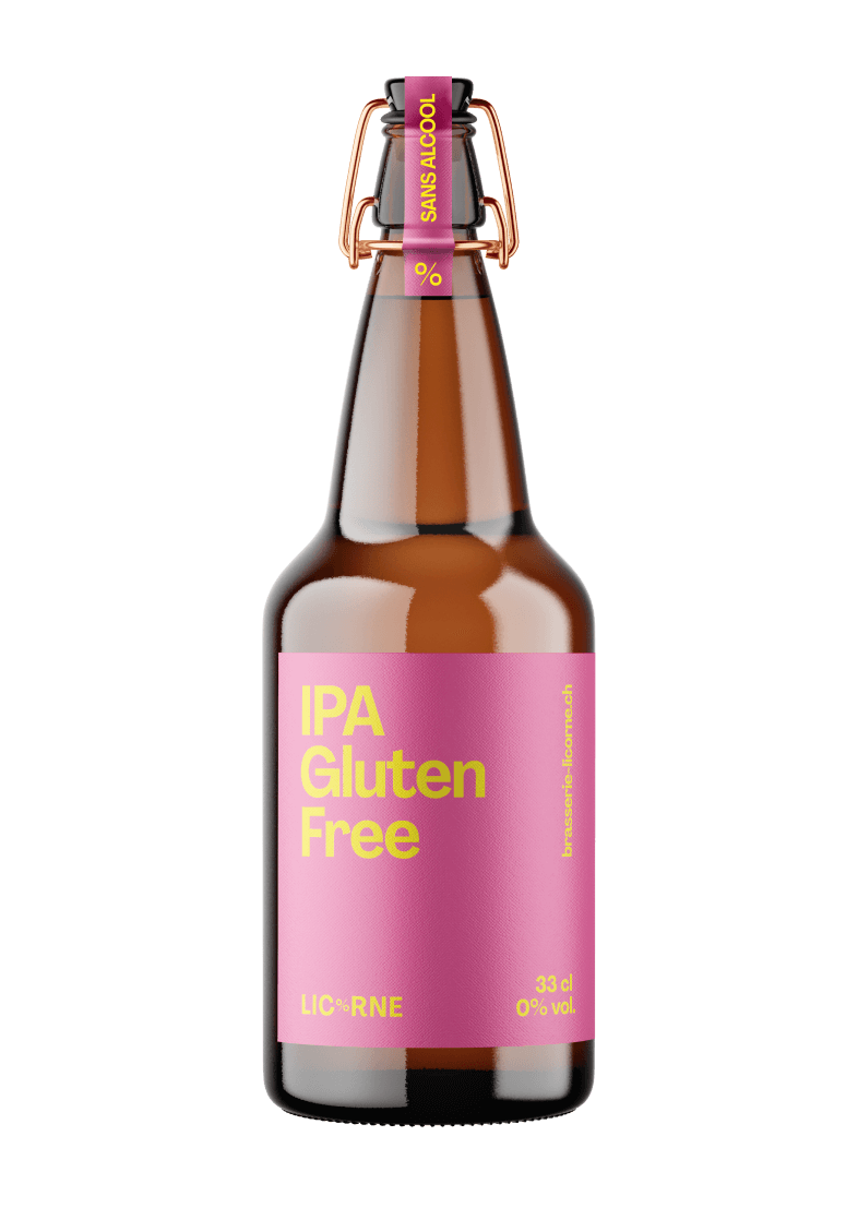 Une bière sans gluten.